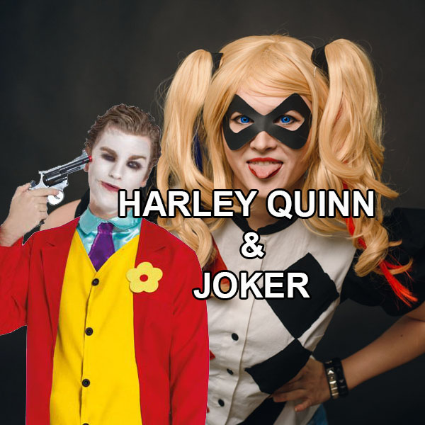 Disfraz Harley Quinn y Joker